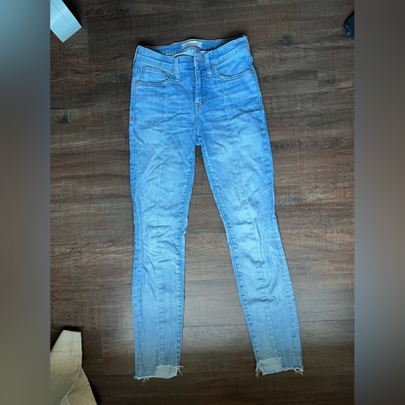 Madewell 9” high rise skinny - Picture 1 of 5